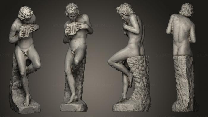 Статуи античные и исторические (Дапнис 3, STKA_0789) 3D модель для ЧПУ станка